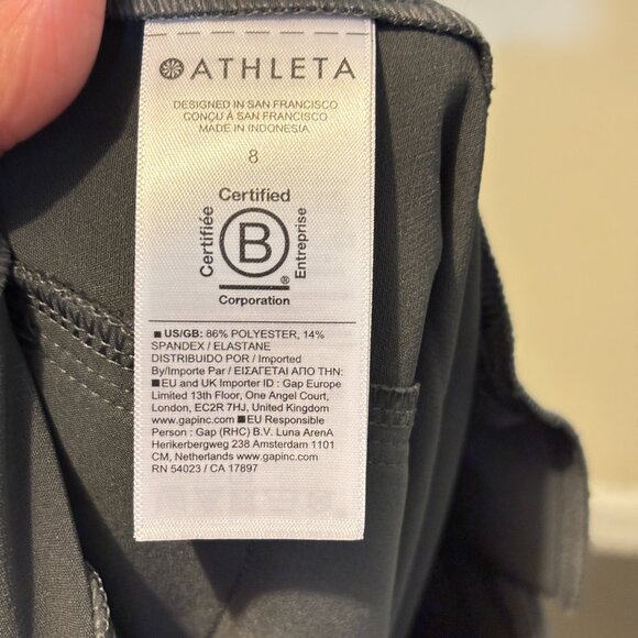 Athleta Endless Pant Shadow Gray Pants - Picture 15 of 15